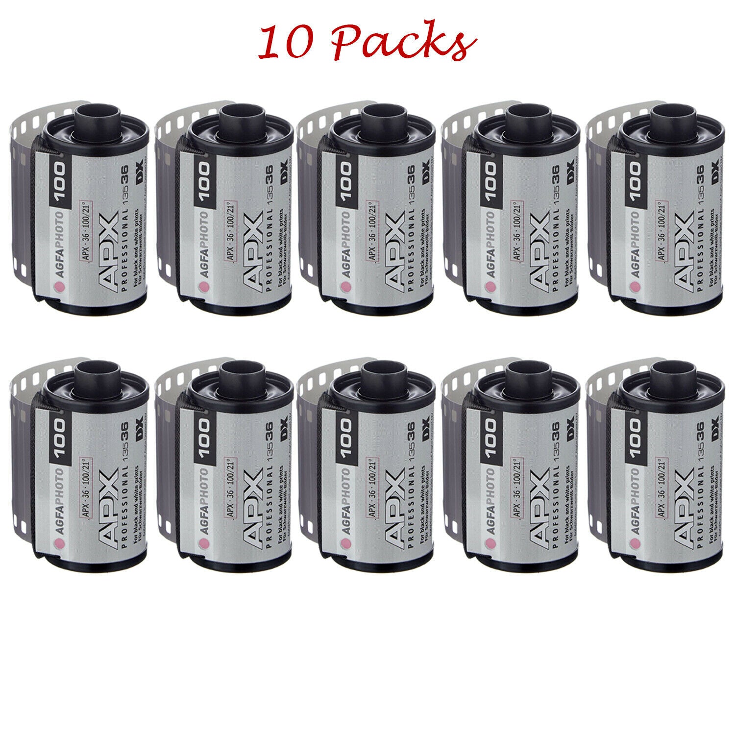 AgfaPhoto APX 100 Professional Black and White 135-36 Negative Film