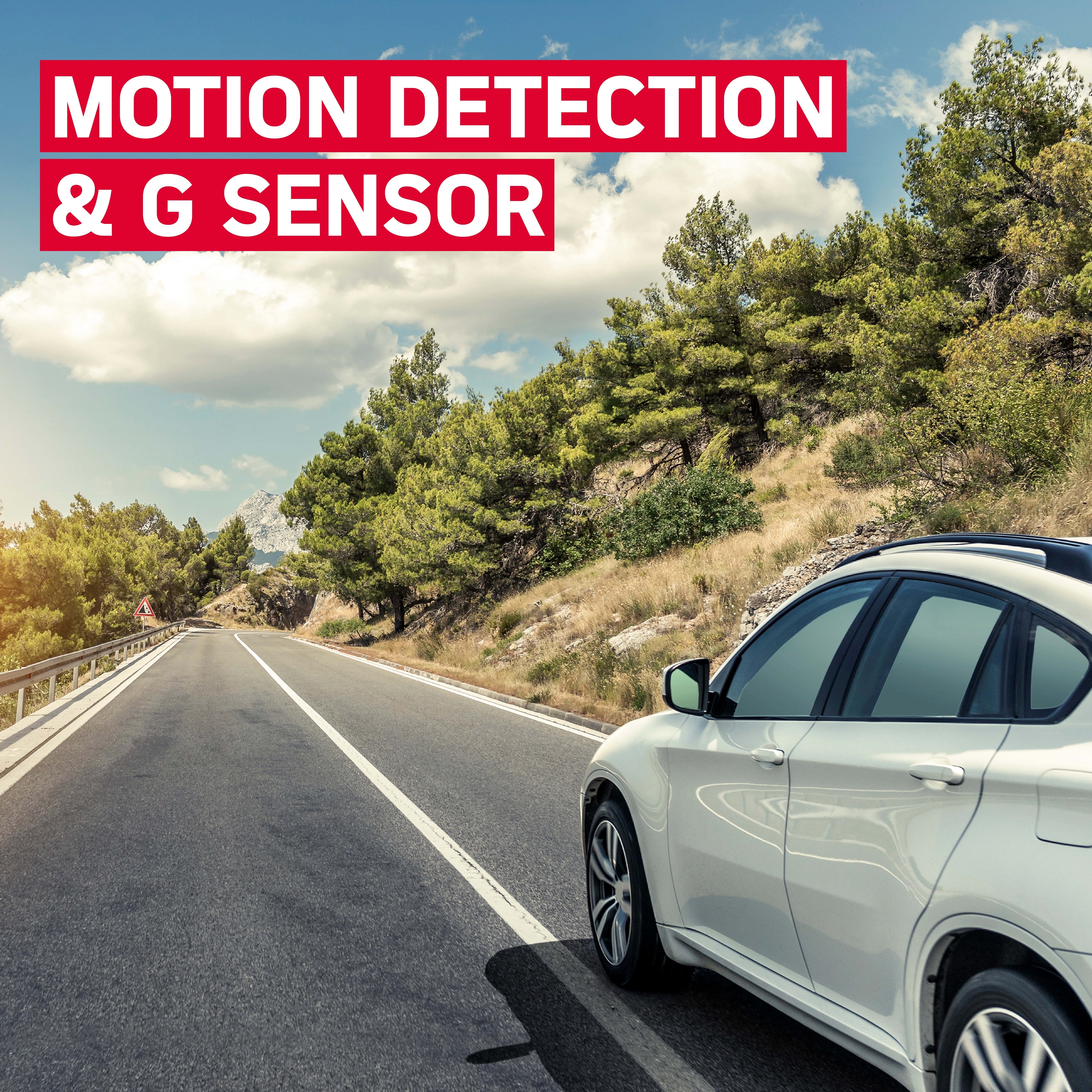 AgfaPhoto Realimove KM600 Dash Cam with LCD Screen, Loop recording, Motion detection and Parking Monitor