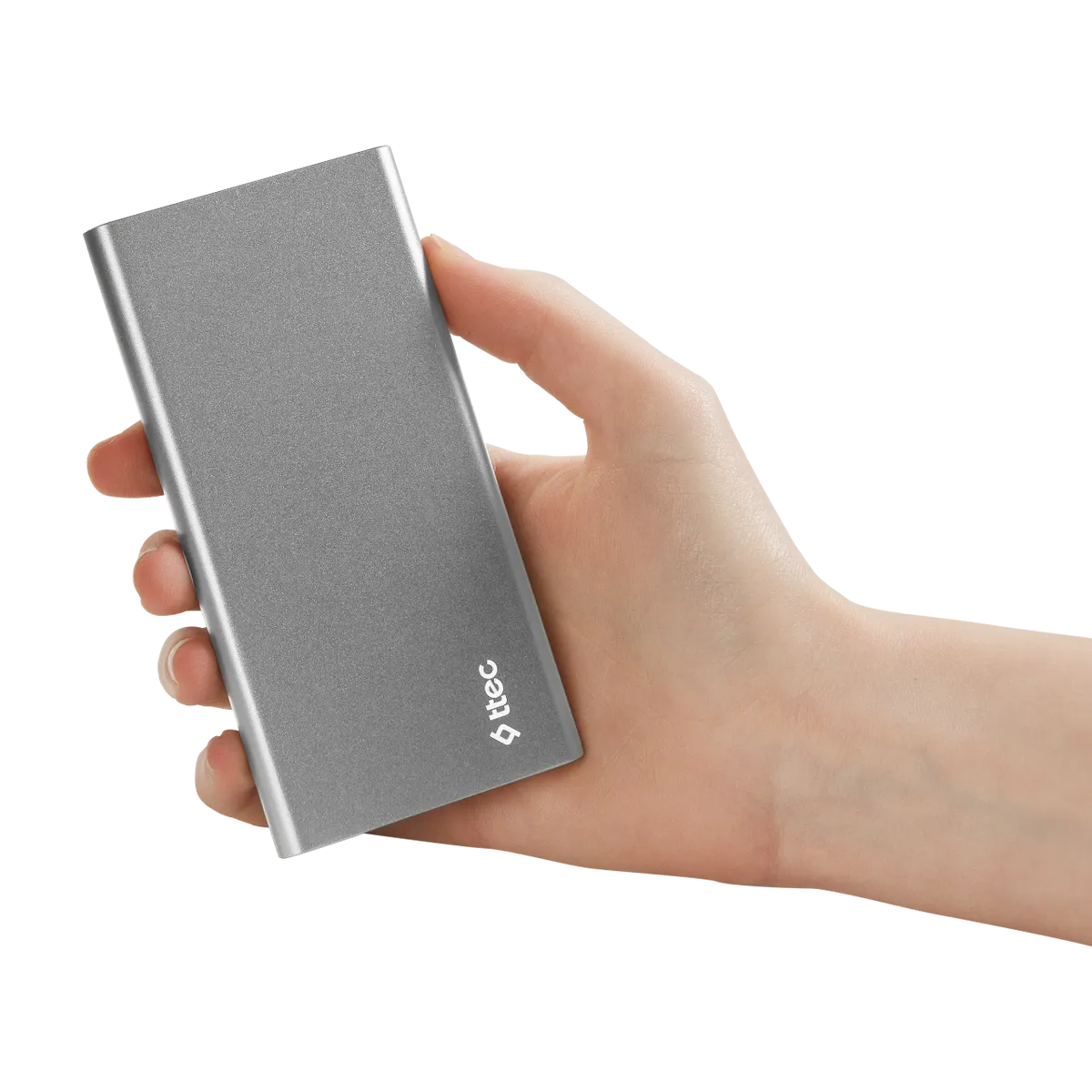 ttec AlumiSlim S Universal Mobile Charger Power Bank 5000 mAh smaller than your hand