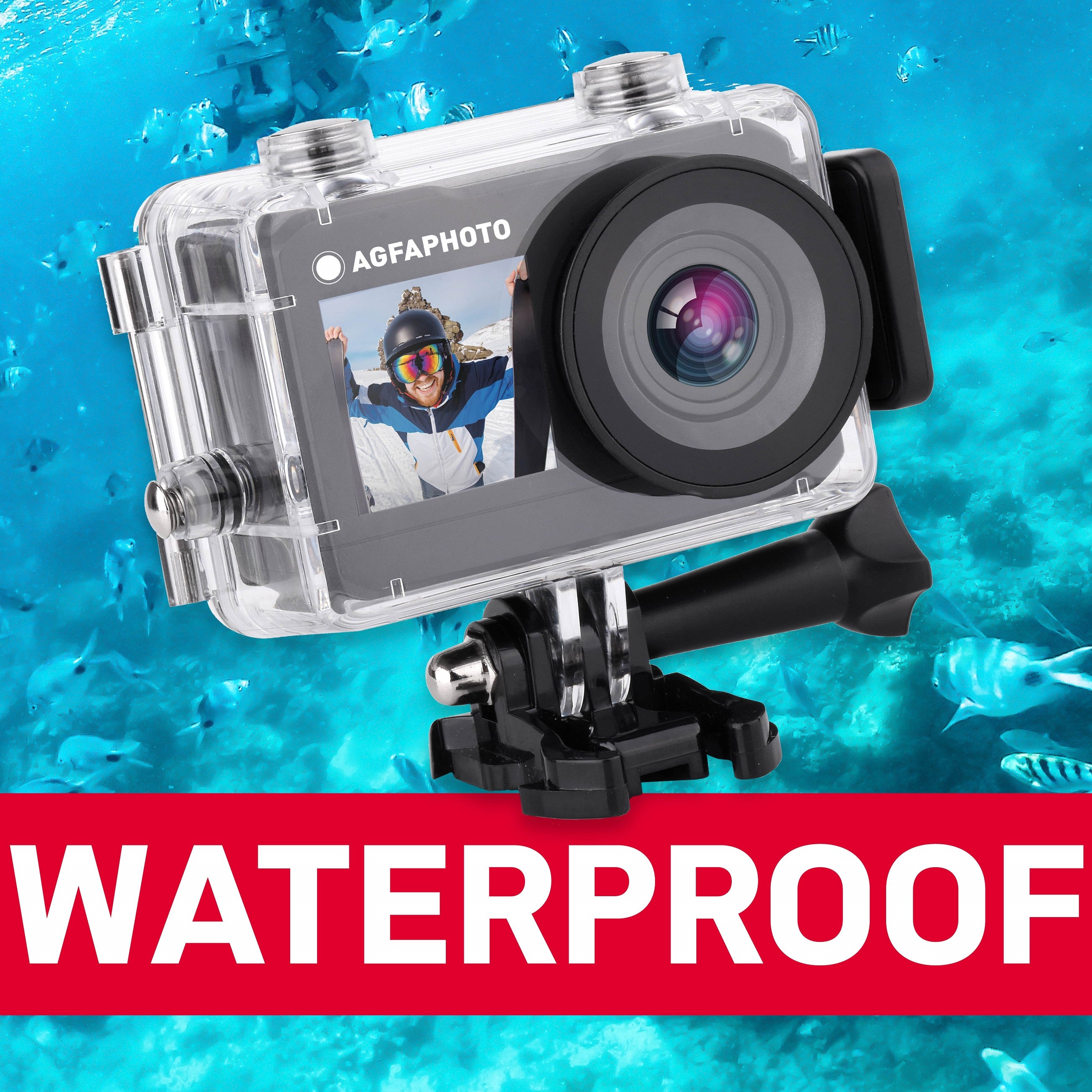 AgfaPhoto Realimove AC7000 2.7K 30FPS Action Camera
