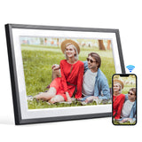 KODAK Classic 15.6 inch WiFi Enabled Digital Photo Frame with IPS Touchscreen and 32GB Built-in Memory Compatible with iOS & Android Smartphones Model RCF-1561P (Black)