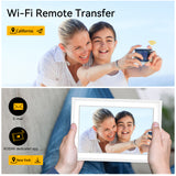 KODAK 10.1" Smart WiFi Digital Photo Frame Bundle with Bonus White Frame & 64GB Memory Card, RCF-1018 Bundle