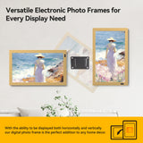 KODAK 21.5” Wi-Fi Digital Photo Frame – Metal Gold Frame (Model WF215)