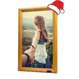 KODAK 17.3-inch Wi-Fi Enabled Digital Photo Frame WF173V, 32GB Internal Memory Wooden Frame with Photo, Video, Clock, Calendar, Weather and SD Card, USB and 3.5 Earphone Ports (Remote Control Incl.)