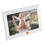 KODAK CF102P 10.1-Inch Smart Digital Photo Frame, 32GB HD Touchscreen, Wi-Fi Enabled, Auto-Rotation, Music & Video Playback, Weather & Calendar Display