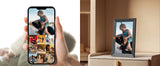 KODAK CF102P 10.1-Inch Smart Digital Photo Frame, 32GB HD Touchscreen, Wi-Fi Enabled, Auto-Rotation, Music & Video Playback, Weather & Calendar Display