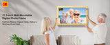 KODAK 21.5” Wi-Fi Digital Photo Frame – Metal Gold Frame (Model WF215)