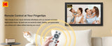 KODAK 21.5” Wi-Fi Digital Photo Frame – Black Wooden Frame (Model WF215)