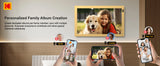 KODAK 21.5” Wi-Fi Digital Photo Frame – Metal Gold Frame (Model WF215)
