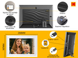 KODAK 10.1" Smart WiFi Digital Photo Frame Bundle with Bonus White Frame & 64GB Memory Card, RCF-1018 Bundle