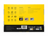 DIGI AUSSIE DA744 10.1" Frameo Wi-Fi Digital Photo Frame – 32GB Wooden Touchscreen with Replaceable Frame