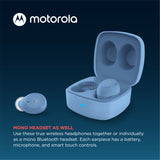 Motorola MOTO BUDS 100, IPX5 Water & Sweat Proof True Wireless Headphones