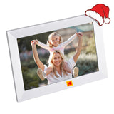 KODAK CF102P 10.1-Inch Smart Digital Photo Frame, 32GB HD Touchscreen, Wi-Fi Enabled, Auto-Rotation, Music & Video Playback, Weather & Calendar Display