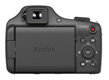 Kodak PIXPRO AZ652 Black 20MP Digital Camera with 65x Optical Zoom