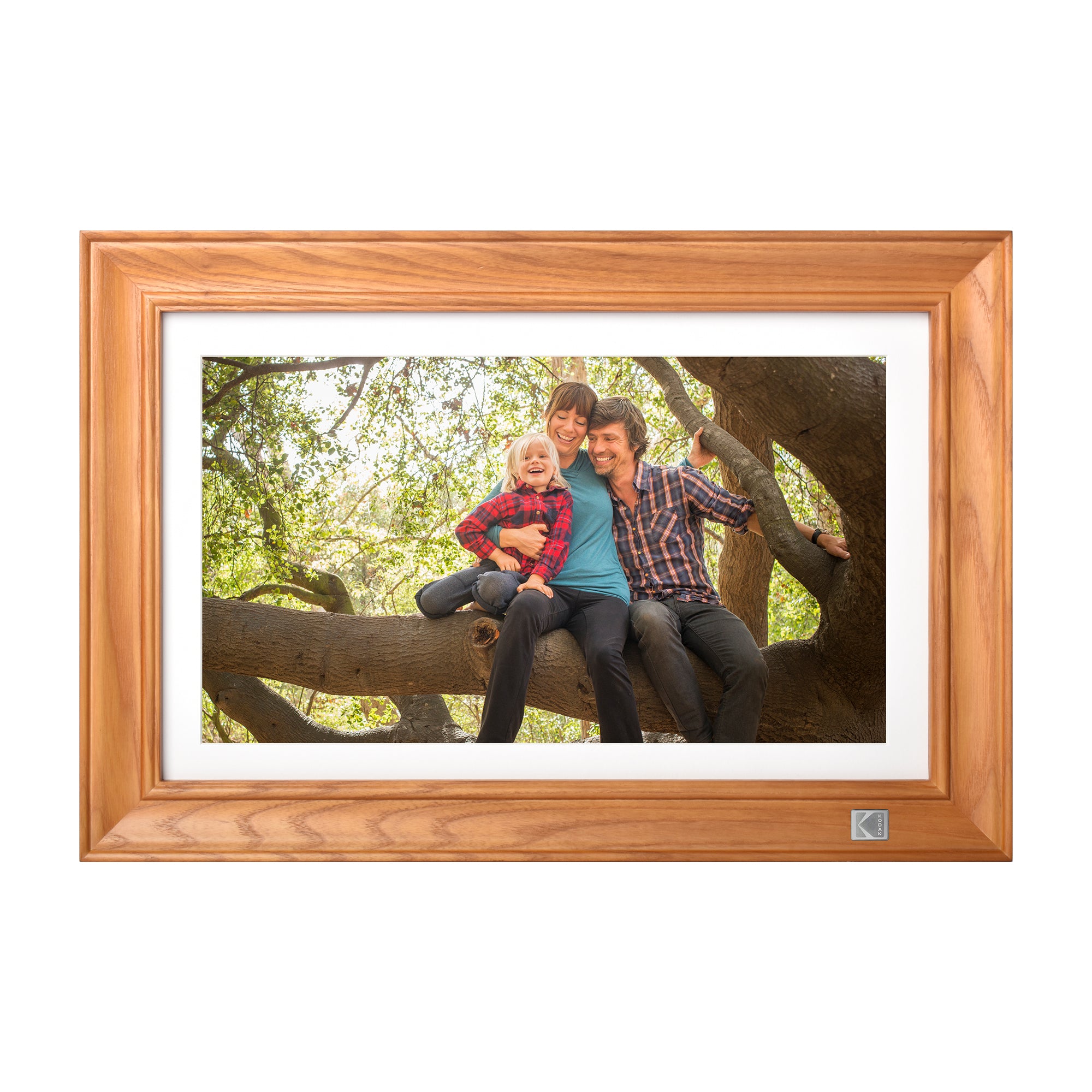 Kodak Classic 14.1 inch WiFi Enabled Digital Photo Frame with Full HD Touchscreen and 32GB Built-in Memory for Photo, Video and Audio Play (Burlywood)
