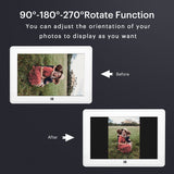 Kodak RCF-106 Wi-Fi Digital Photo Frame 10-inch rotate pictures