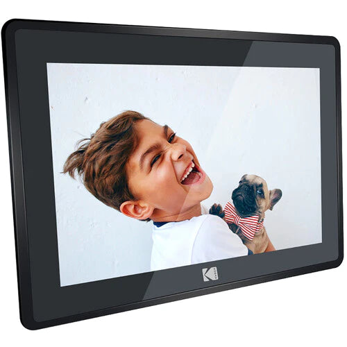 Kodak RCF-106 Wi-Fi 10" Digital Photo Frame IPS Touch Screen, 16GB Internal Memory with Picture/Music/Video Features (Black)