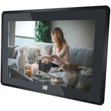 Kodak RCF-106 Wi-Fi 10" Digital Photo Frame IPS Touch Screen, 16GB Internal Memory with Picture/Music/Video Features (Black)