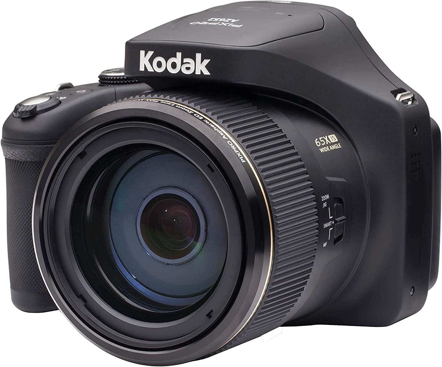 Kodak PIXPRO AZ652 Black 20MP Digital Camera with 65x Optical Zoom – Digi  Aussie