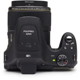 Kodak PIXPRO AZ901 WiFi-enabled, 20 MP Black Digital Camera with 90x Optical Zoom