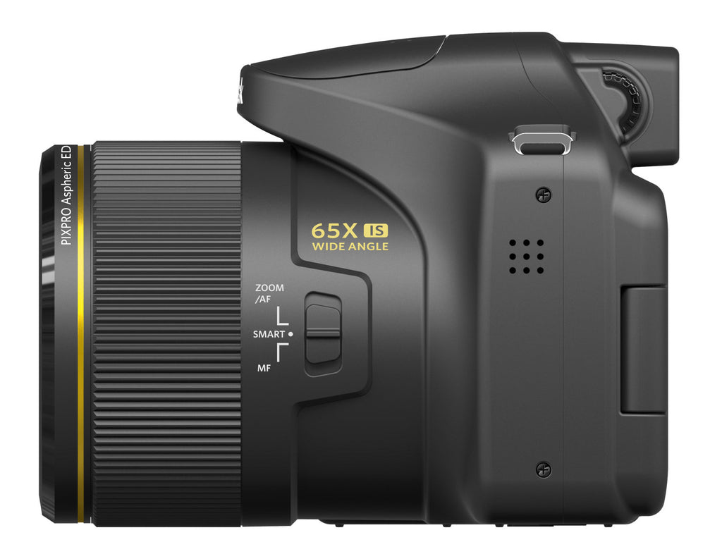 Kodak PIXPRO AZ652 Black 20MP Digital Camera with 65x Optical Zoom ...