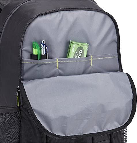 Case Logic Jaunt Backpack interior front zip