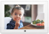 Kodak RCF-106 Wi-Fi 10" Digital Photo Frame IPS Touch Screen, 16GB Internal Memory with Picture/Music/Video Features (White)
