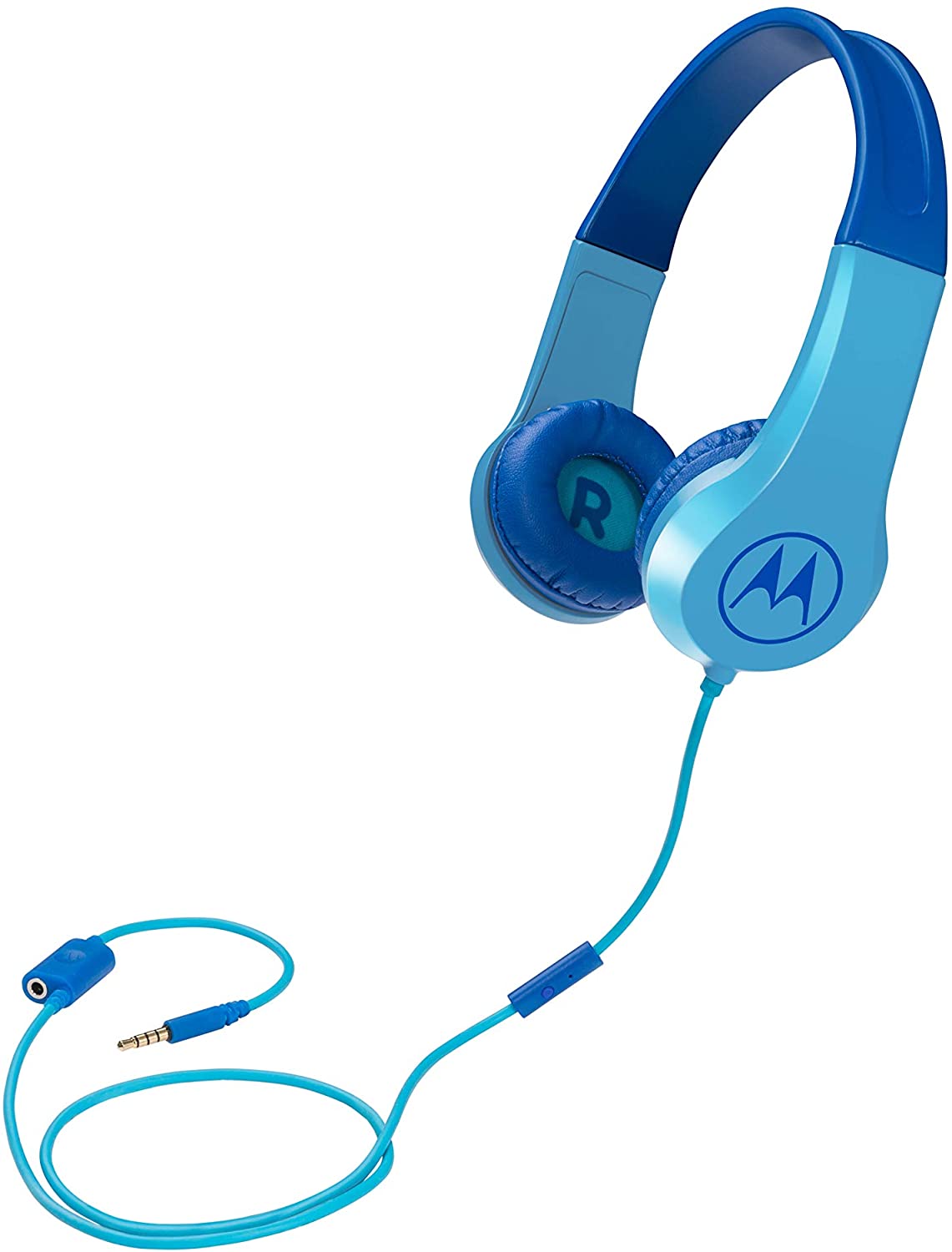 Motorola Squads 200 Kids Corded Headphone in blue