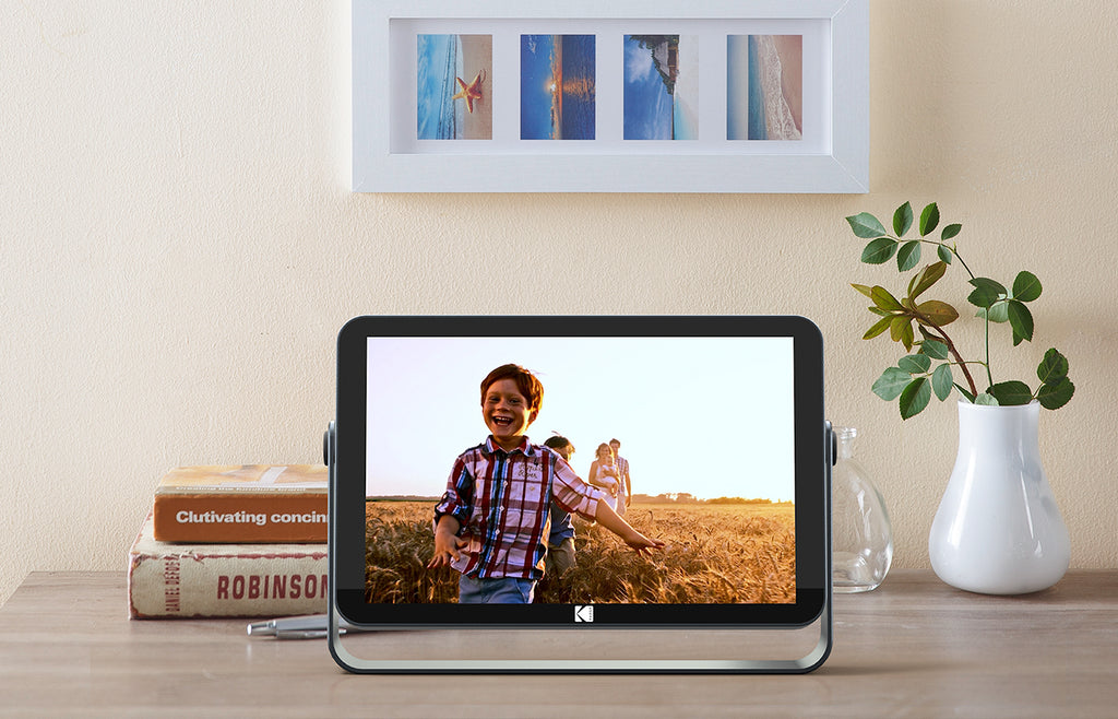 Kodak 10inch WiFi Rechargeable Digital Photo Frame RWF109, Carbon B