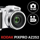 KODAK PIXPRO AZ252 Reflex Astro Zoom Bridge Camera 16MP, 3-inch LCD and 25X optical Zoom with Optical Image Stabilizer