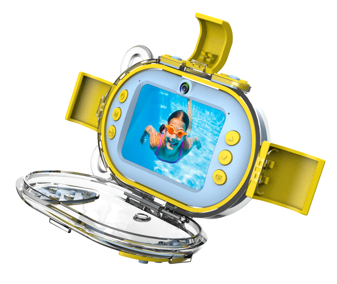AgfaPhoto Waterproof Realikids 16MP Digital Camera for Active Children BONUS 8Gb Micro SD Card