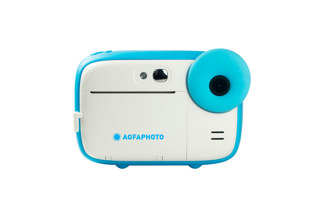 AGFA Photo Realikids Instant Cam – Appareil Photo Instantané Enfant Bleu Avec Impression Thermique, Vidéo & Filtres Fun