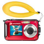 AGFAPHOTO WP8000 Waterproof Digital Camera, 24MP Dual Screen