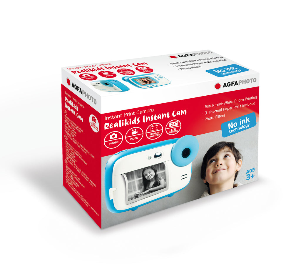 Agfa photo atp3wh - pack 3 rouleaux de papier thermique blanc 57x30 mm pour impr