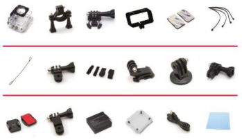 agfaphoto 4k ultra hd action cam accessories
