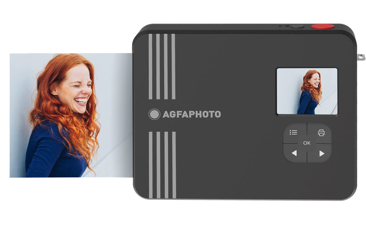 AgfaPhoto Realipix Square S Digital Instant Photo 10MP Camera back view