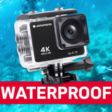 agfaphoto 4k ultra hd action cam is waterproof
