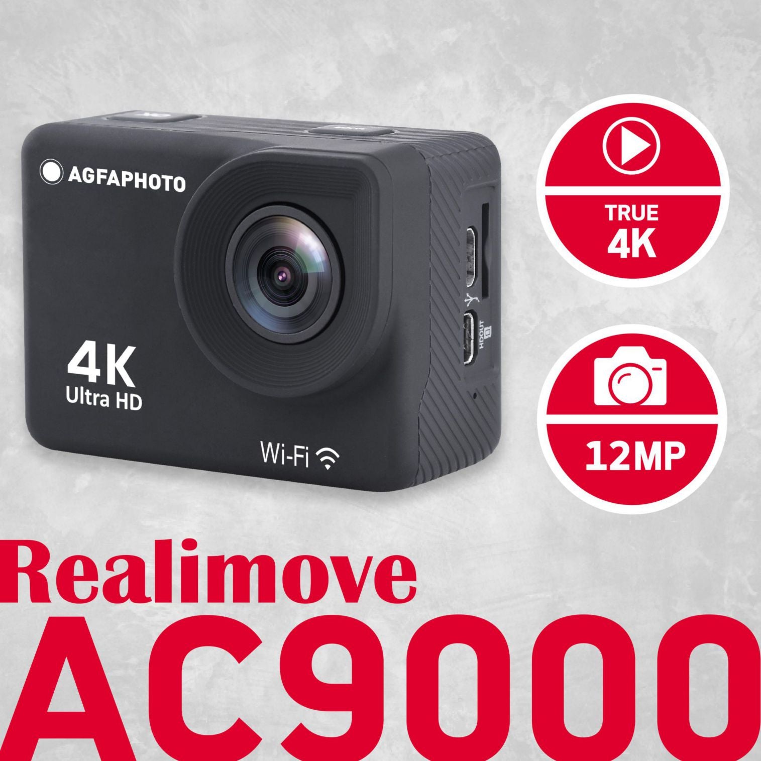 agfaphoto 4k ultra hd action cam is true 4k and 12 mp