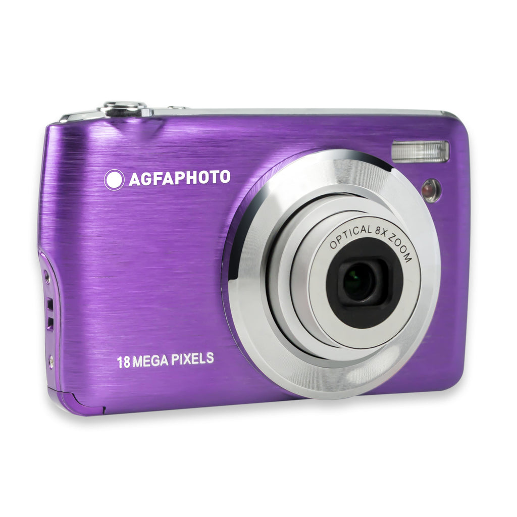 AGFA PHOTO 18MP Compact Optical 8X Zoom Digital Camera with 2.7-inch L ...