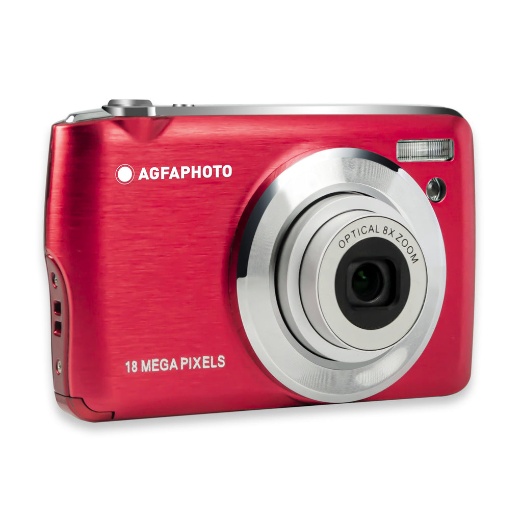 AGFA PHOTO 18MP Compact Optical 8X Zoom Digital Camera with 2.7-inch L ...