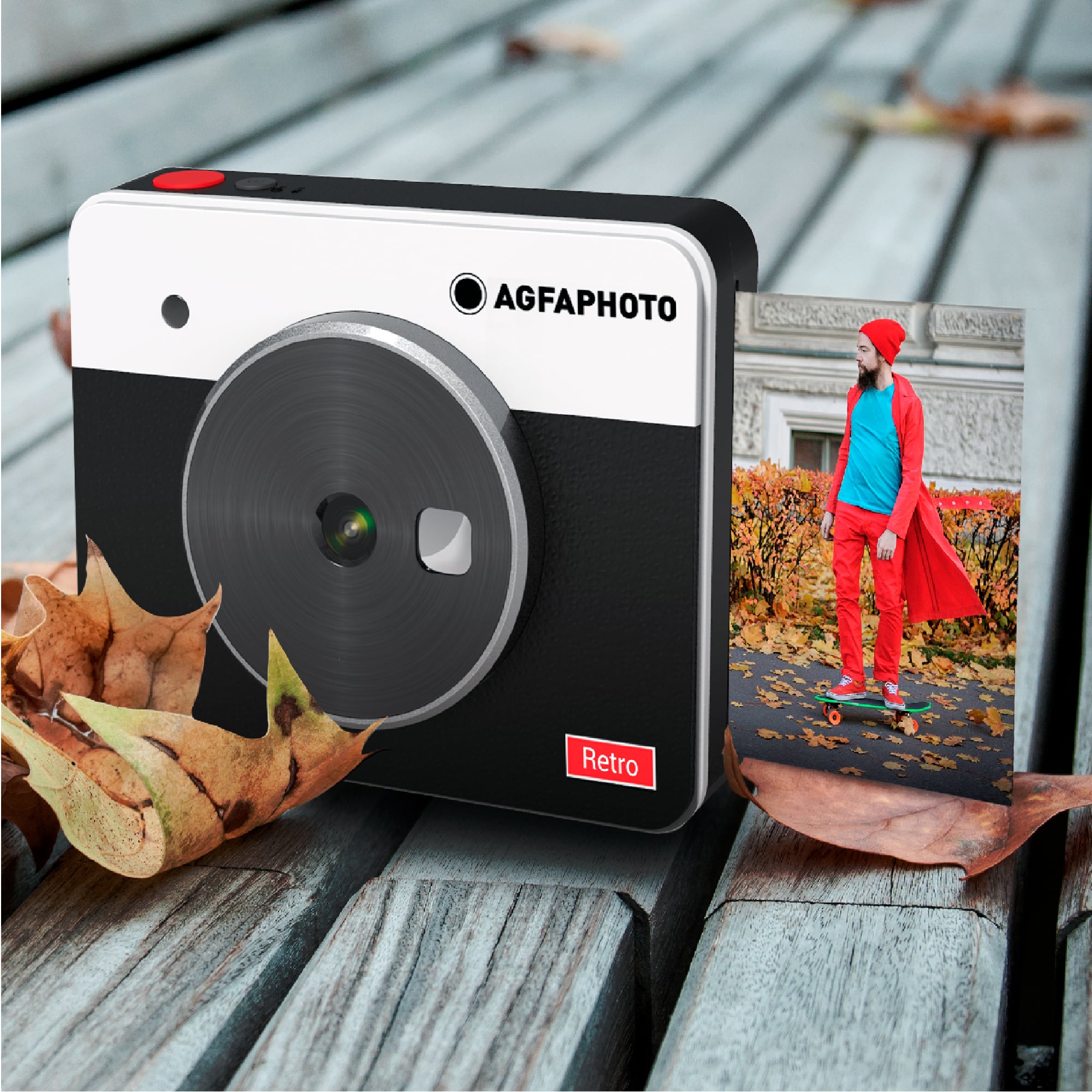 AgfaPhoto Realipix Square S Digital Instant Photo 10MP Camera