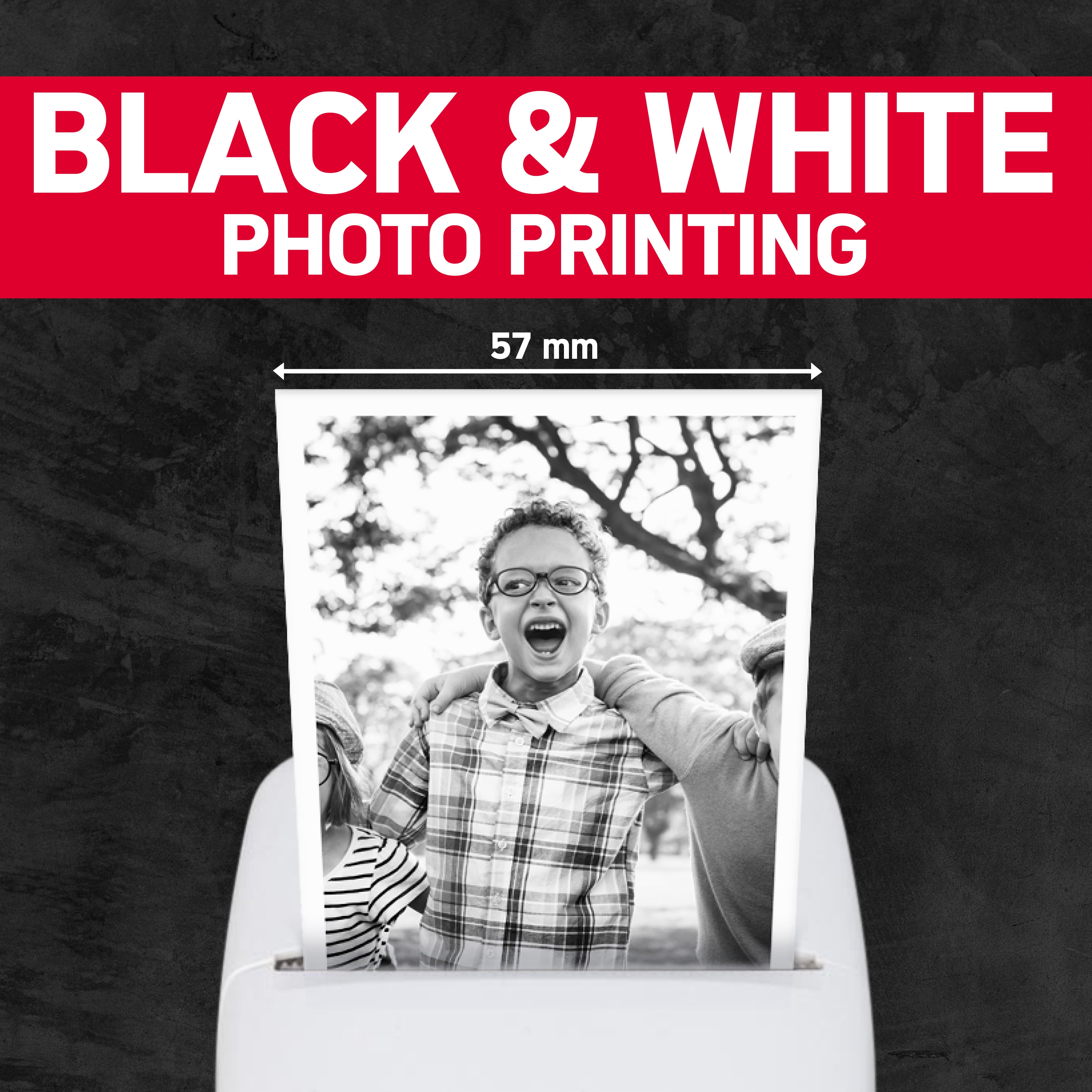 AgfaPhoto Realipix Pocket P Portable Black and White Thermal Printer