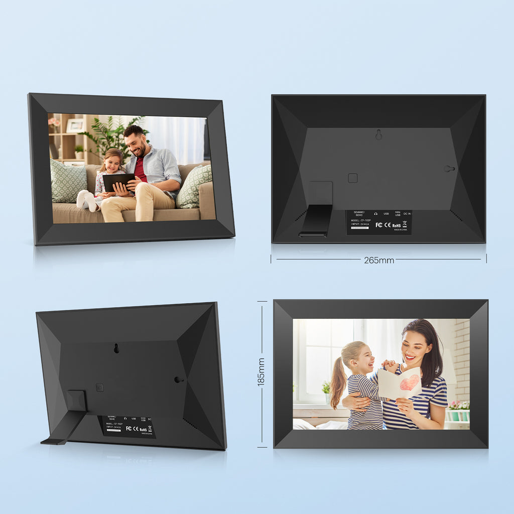 KODAK 10.1inch Classic Digital Photo Frame CF102P, WiFi Enabled, HD