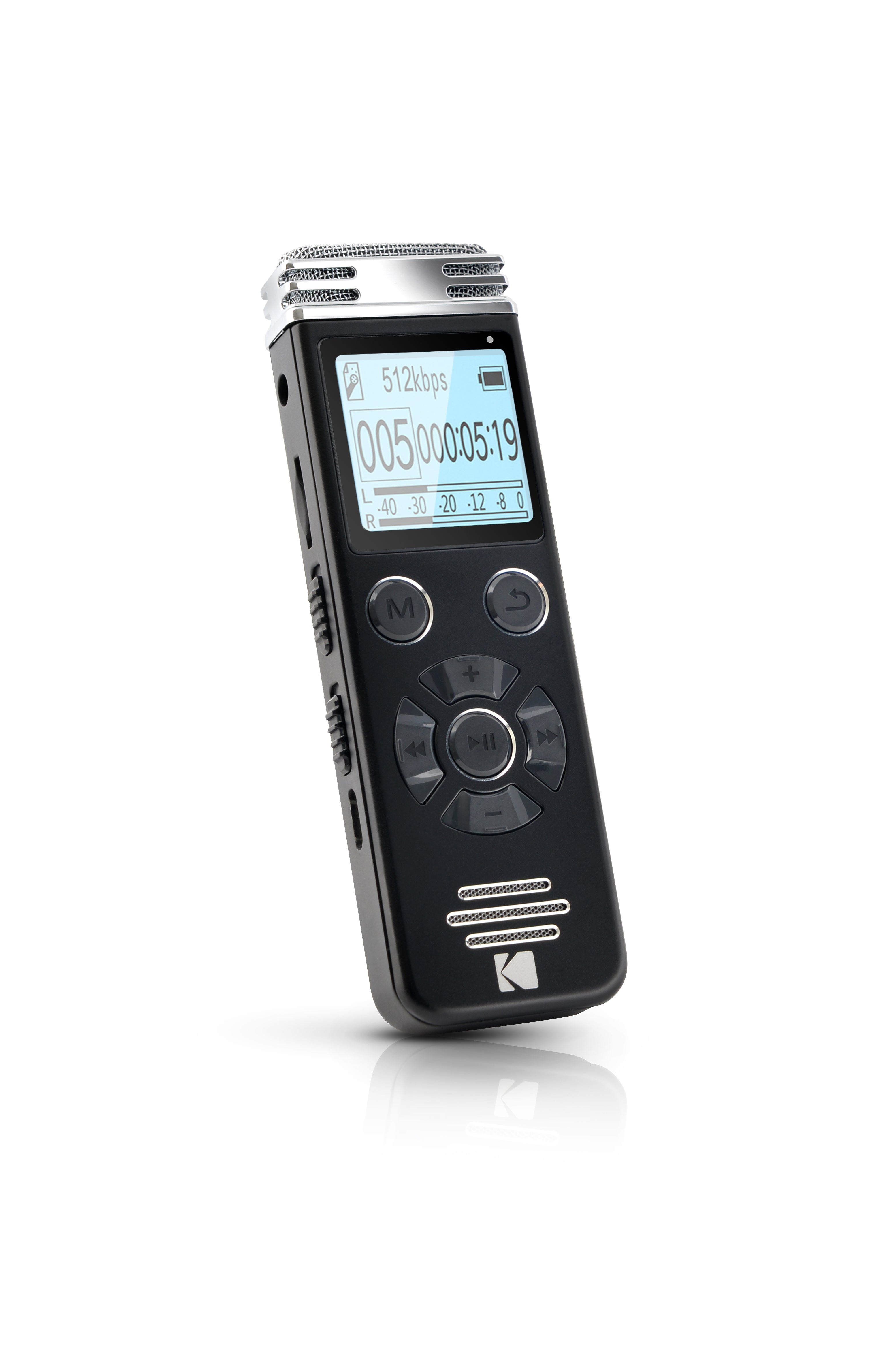 Kodak VRC450 Stereo Digital Voice Recorder with 8GB Memory