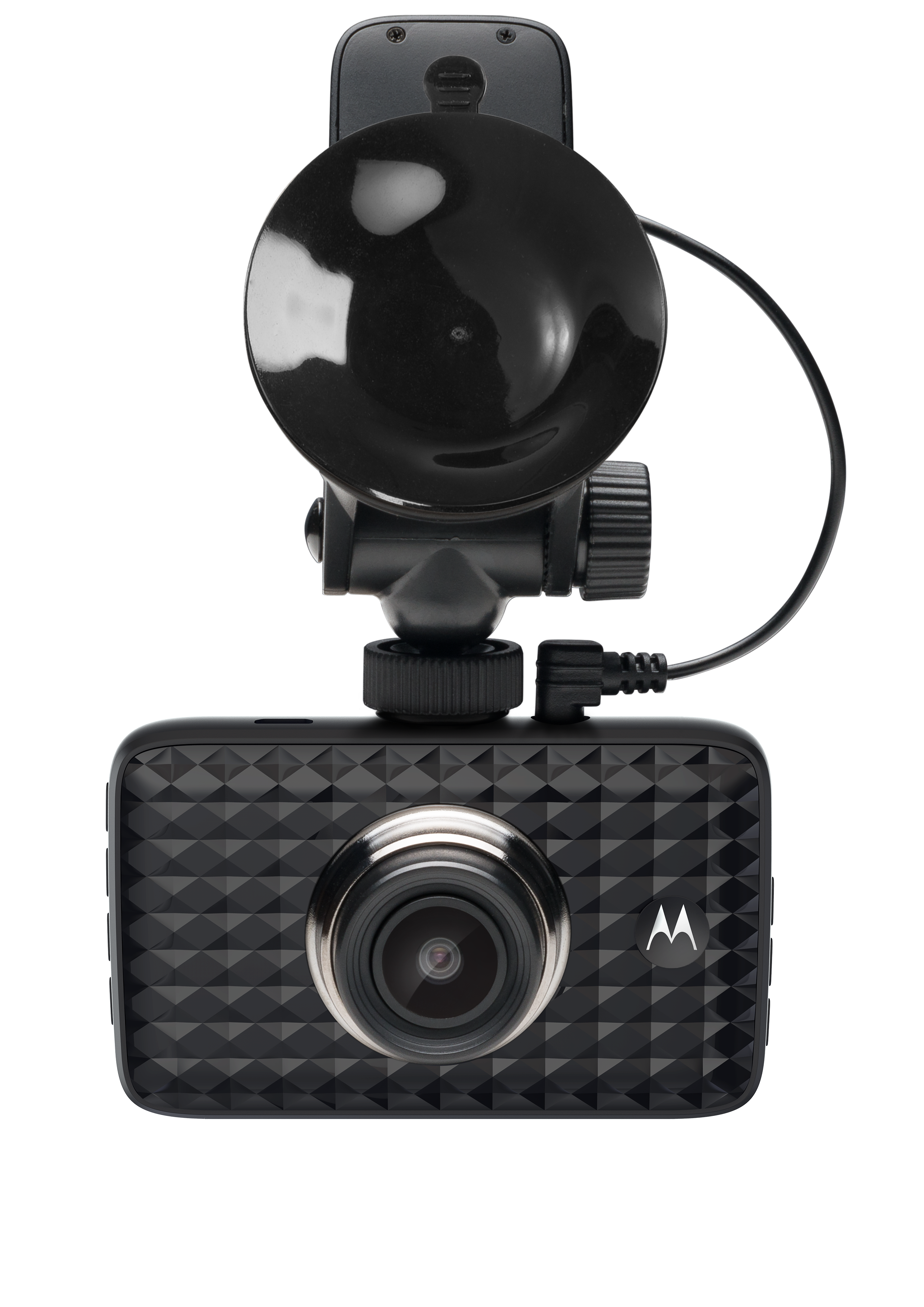 Motorola Dash Cam MDC300GW Full HD (1080p) Dash Camera with GPS and WiFi mount for window and front camera