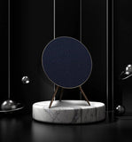 Bang & Olufsen Beoplay A9 4th Gen stardust blue front view in room