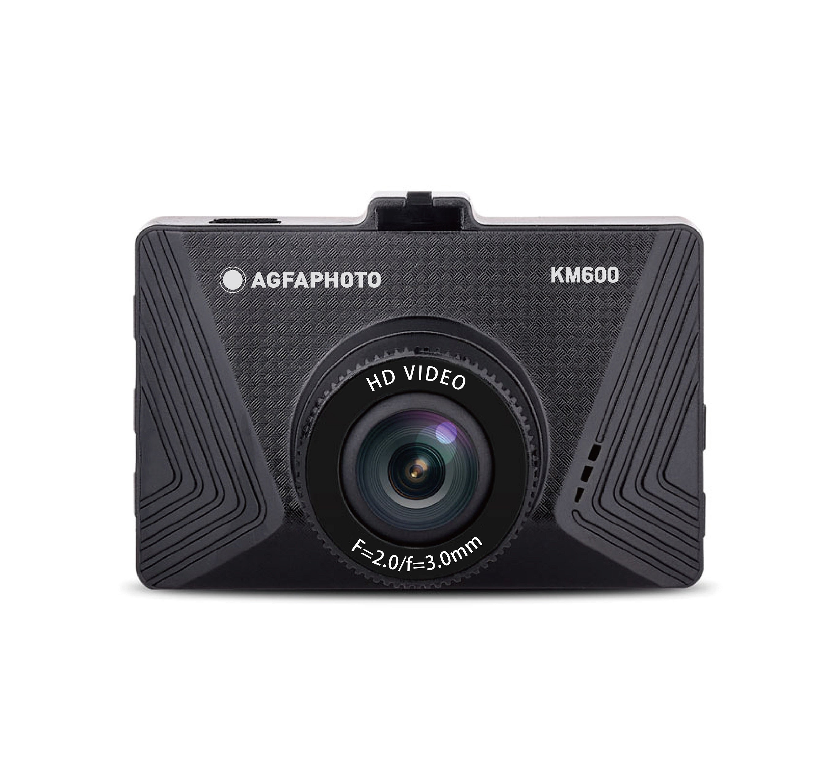 AgfaPhoto Realimove KM600 Dash Cam with LCD Screen, Loop recording, Motion detection and Parking Monitor
