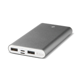 ttec AlumiSlim S Universal Mobile Charger Power Bank 10000 mAh in silver