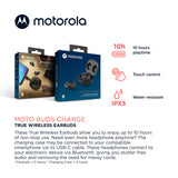 Moto Buds Charge are True wireless earbuds